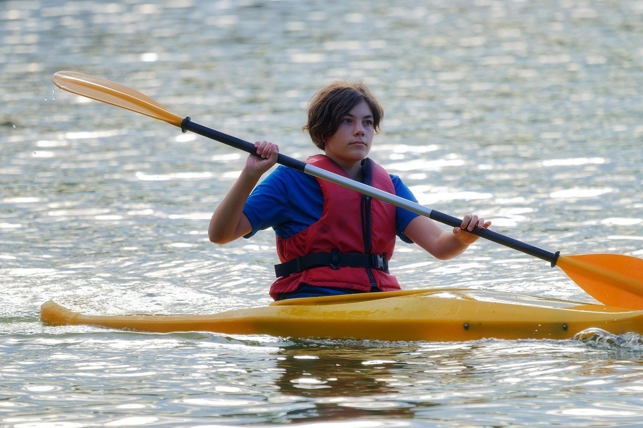 Kayaking in Lanaken