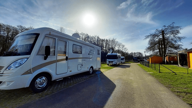 Motorhome parking space