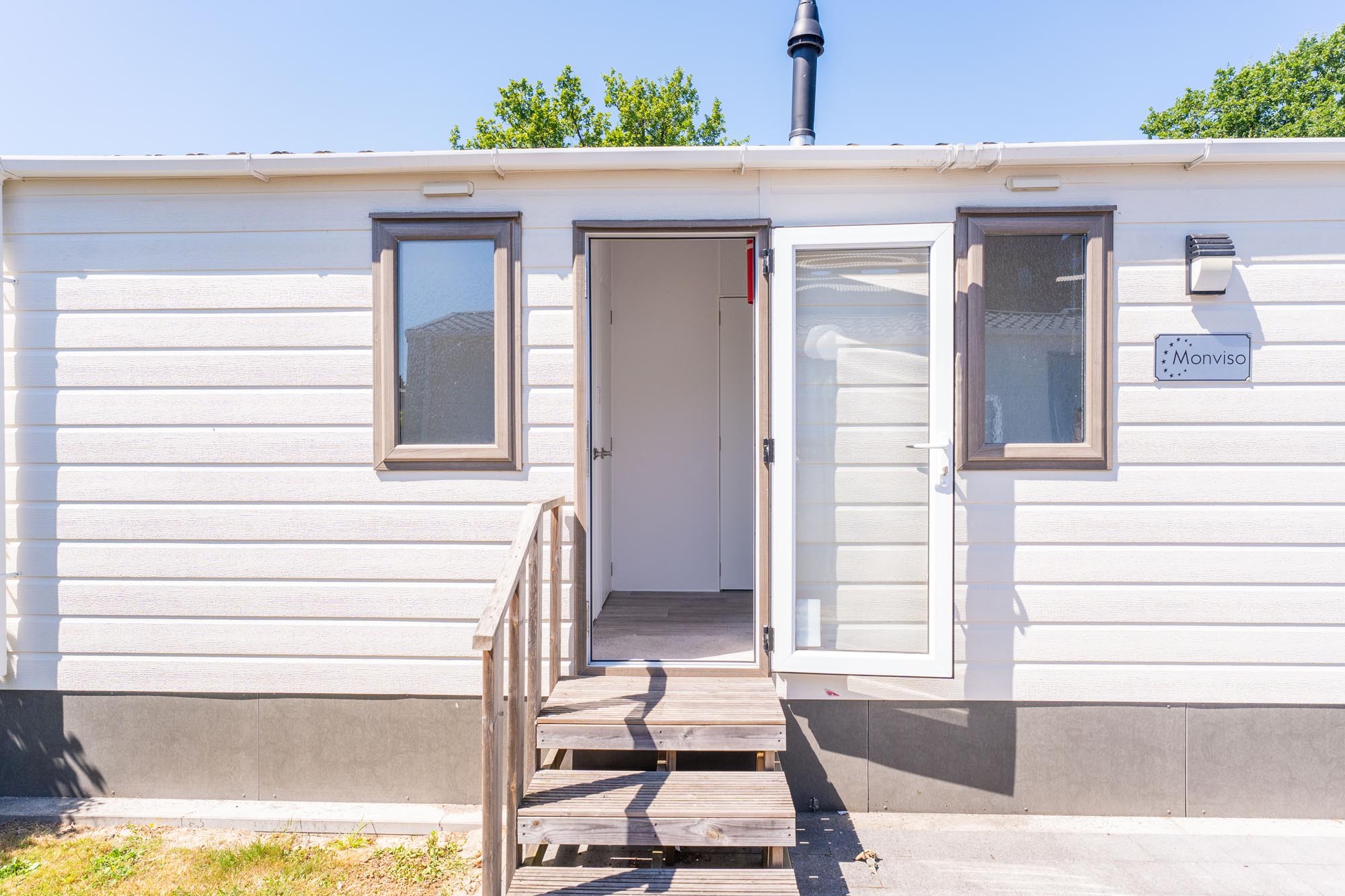 Buitenkant van vakantiechalet Superieur de Luxe